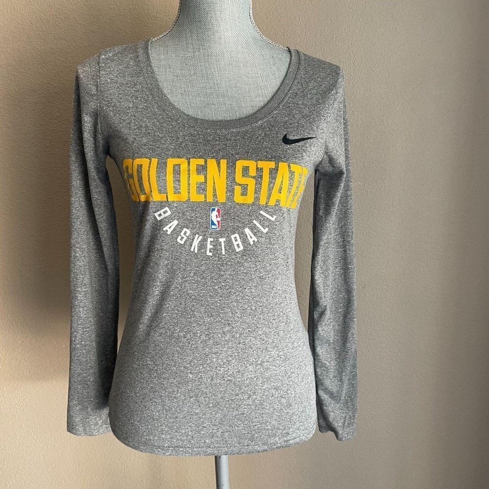 Nike‎ Dri-Fit Golden State Long Sleeve Shirt XS